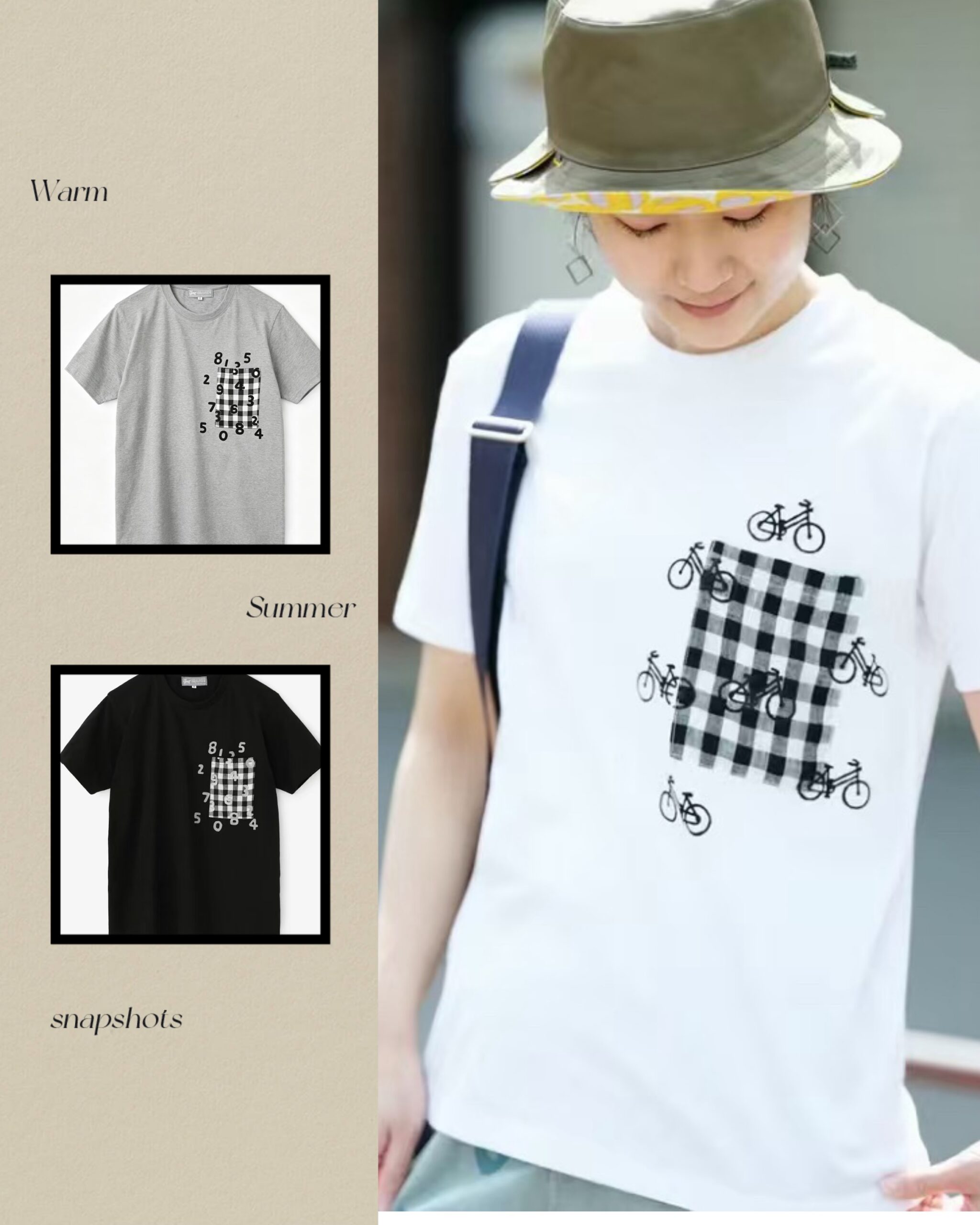 夏季新品✨Sousou印花前袋仔 T恤：圖片 1