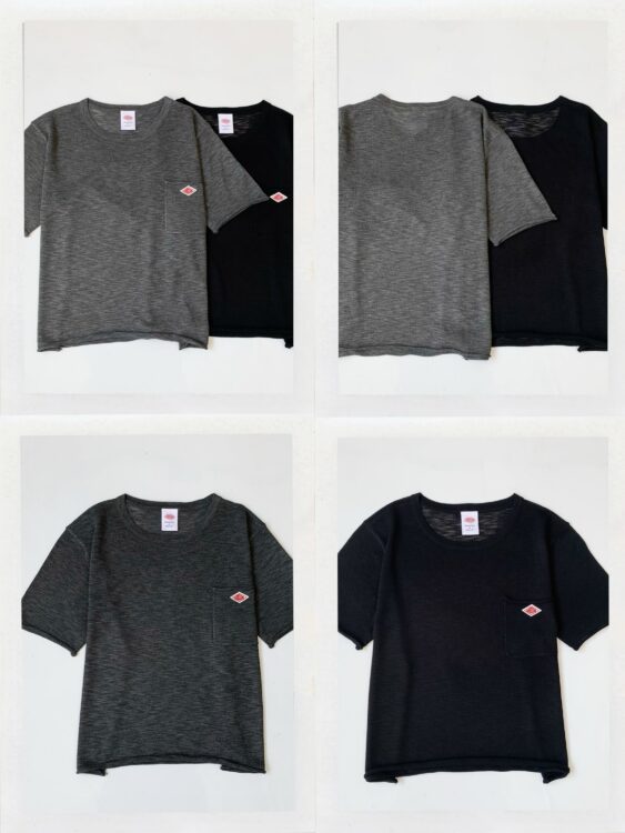 夏季新品✨Danton卷邊針織綿T恤