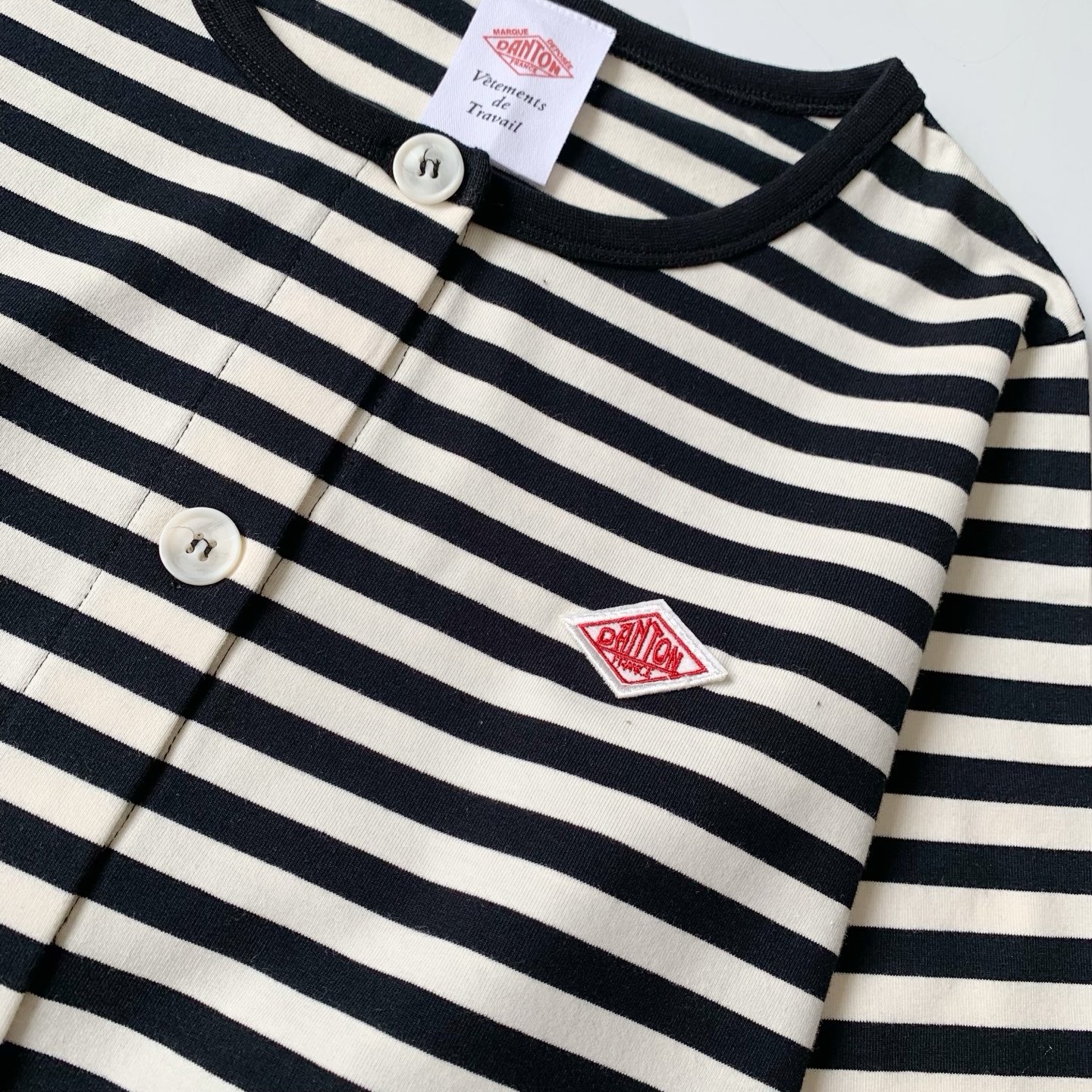 夏季新品✨Danton橫條紋開衫外套：圖片 4