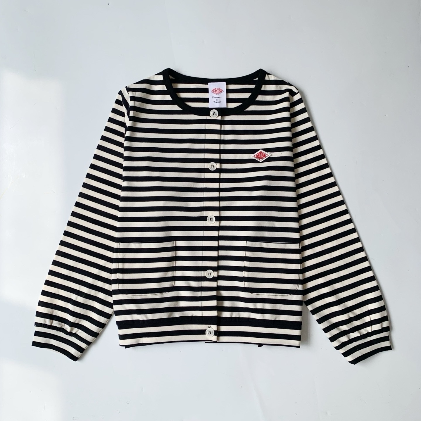 夏季新品✨Danton橫條紋開衫外套：圖片 7