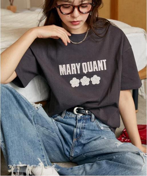 夏季新品✨ MARY QUANT×PUBLUX 花花T恤