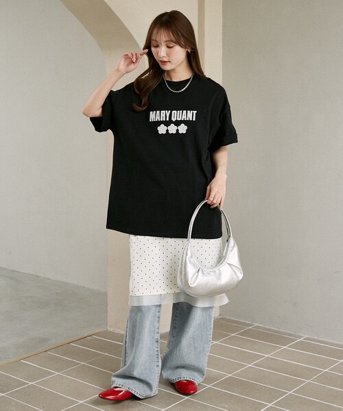 夏季新品✨ MARY QUANT×PUBLUX 花花T恤
