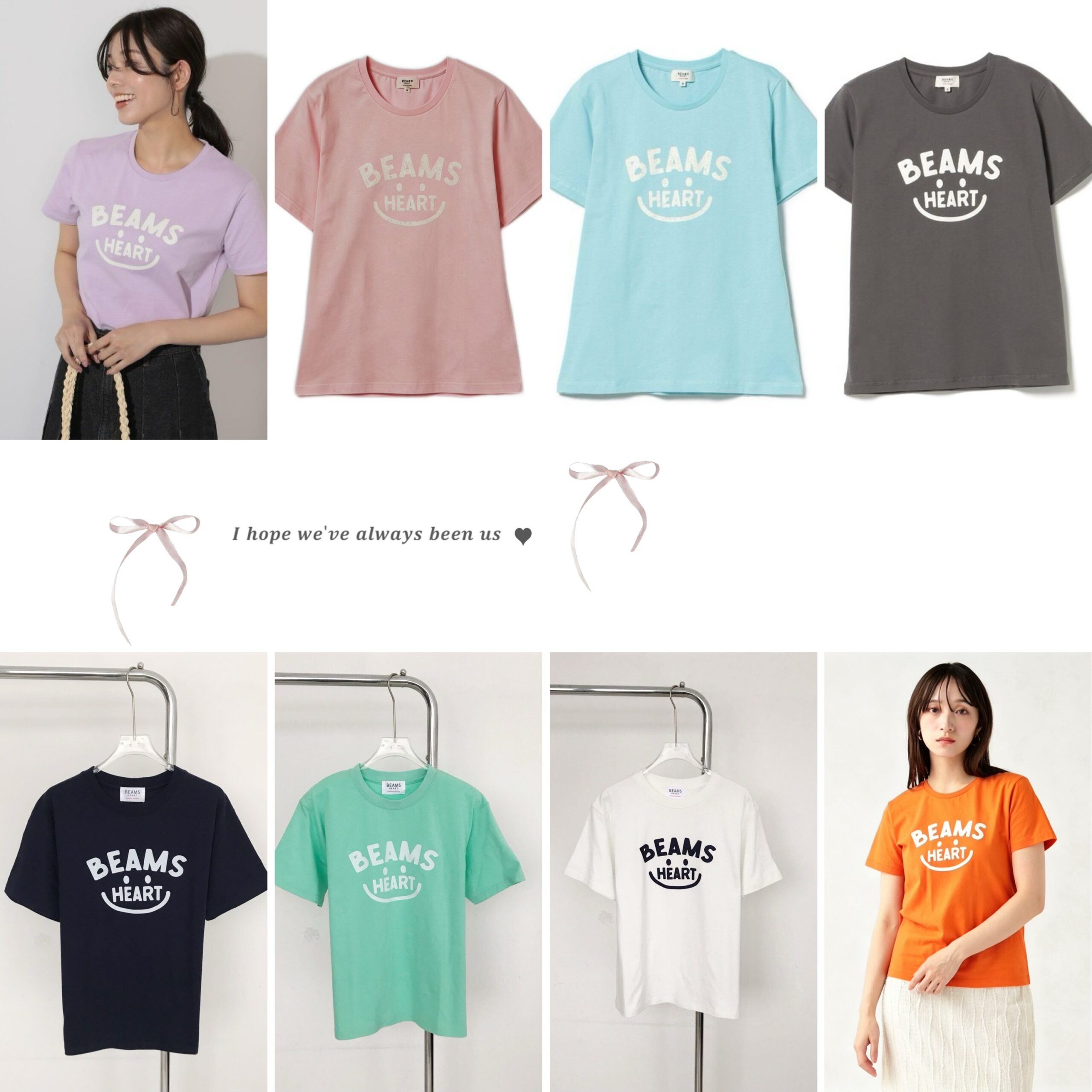 夏季新品✨Beams多色短袖T：圖片 1
