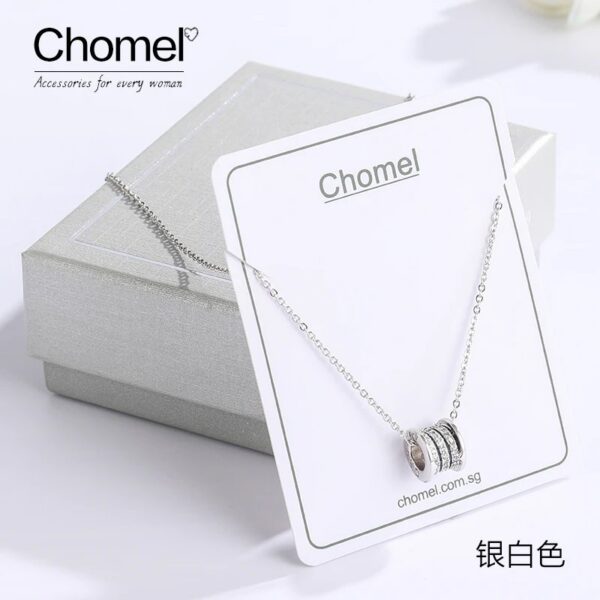 Chomel小蠻腰純銀鎖骨項鍊