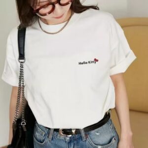 夏季新品✨ Hello kitty四格印花T恤：圖片 3