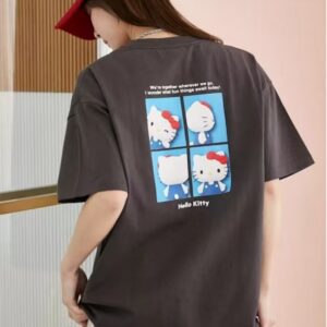 夏季新品✨ Hello kitty四格印花T恤：圖片 6