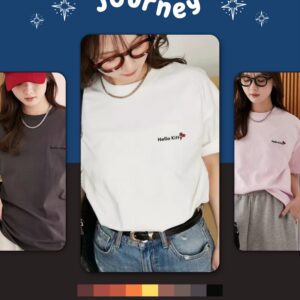夏季新品✨ Hello kitty四格印花T恤：圖片 7