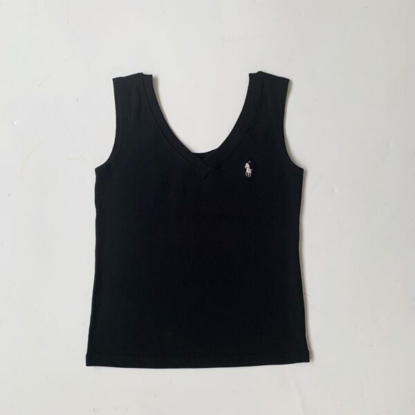 夏季新品✨Polo前刺绣彈力背心