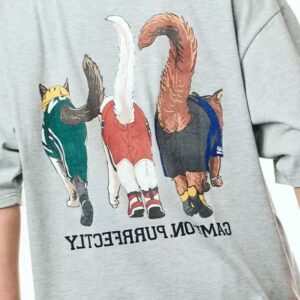 夏季新品✨ FREAK'S STORE 貓前貓後T恤：圖片 4
