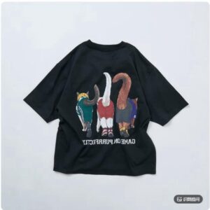 夏季新品✨ FREAK'S STORE 貓前貓後T恤：圖片 2
