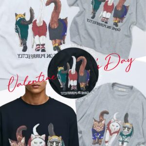 夏季新品✨ FREAK'S STORE 貓前貓後T恤：圖片 1