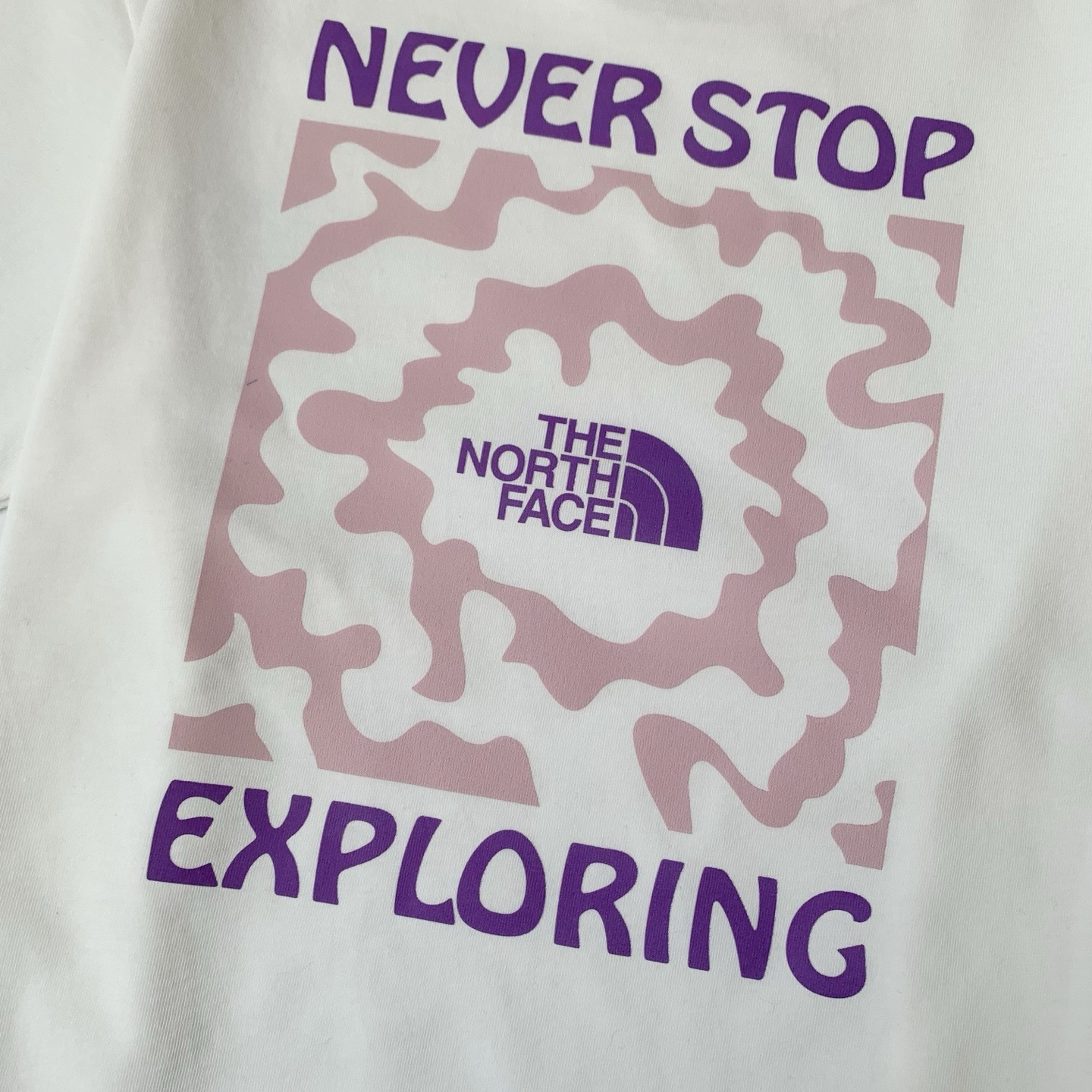 夏季新品✨The north face Never Stop印花T恤：圖片 3