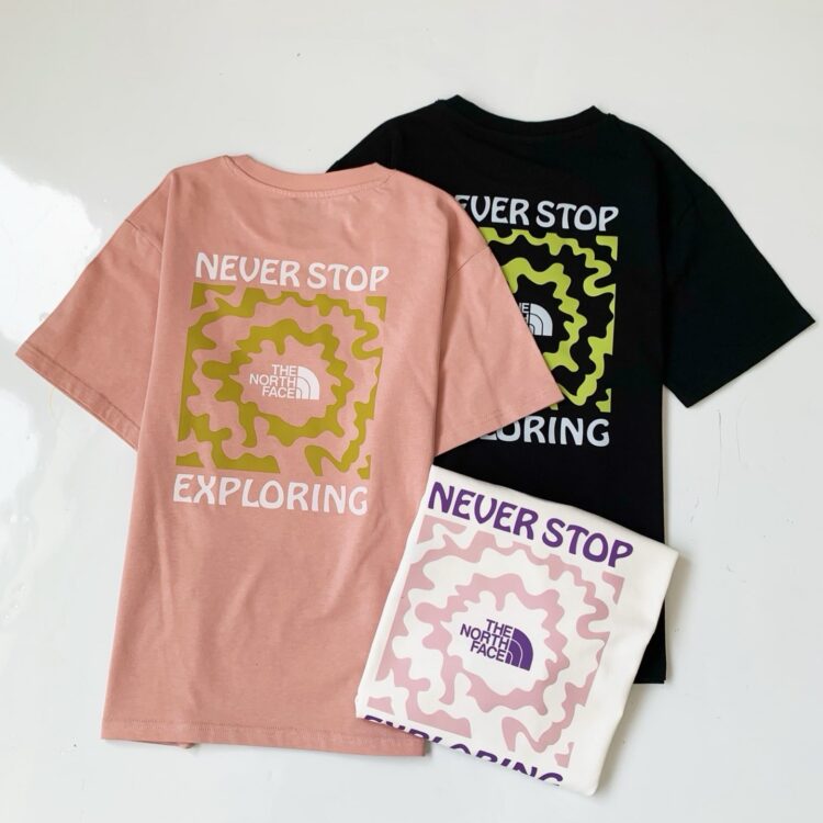 夏季新品✨The north face Never Stop印花T恤