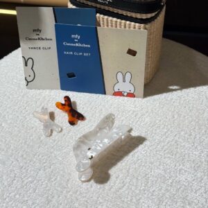 夏日優惠！日本限定Miffy X CosmeKitchen三款髮夾套裝：圖片 1