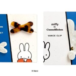 夏日優惠！日本限定Miffy X CosmeKitchen三款髮夾套裝：圖片 2