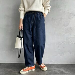 ✨Danton橡根腰闊身牛仔褲：圖片 1