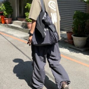 OOOWL 兩色入~笑臉側孭tote Bag：圖片 4