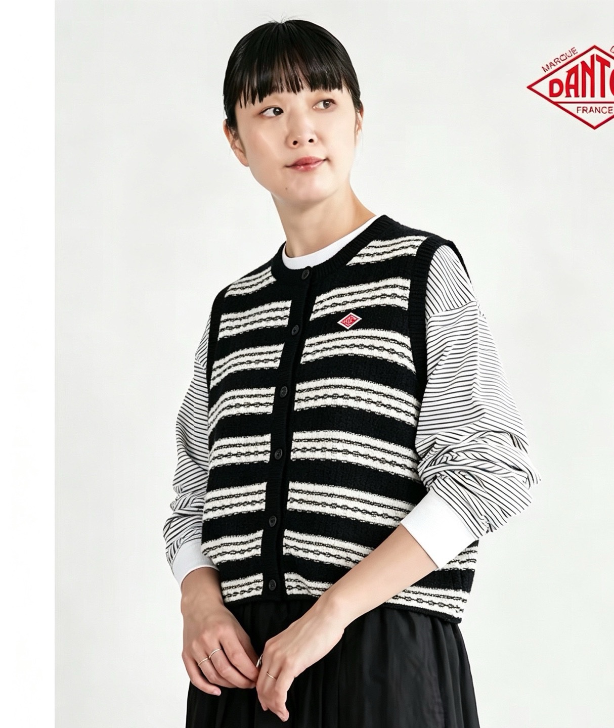 ✨Danton條紋馬甲背心：圖片 1