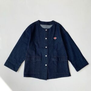 ✨Danton摺袖格子邊牛仔外套：圖片 3