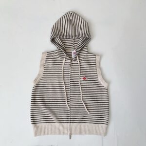 ✨Danton連帽條紋拉𨦉針織背心：圖片 8