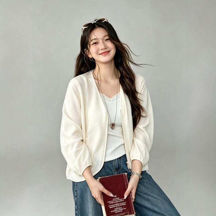 PLUS SIZE💗大碼短裝薄款V領拉鍊外套